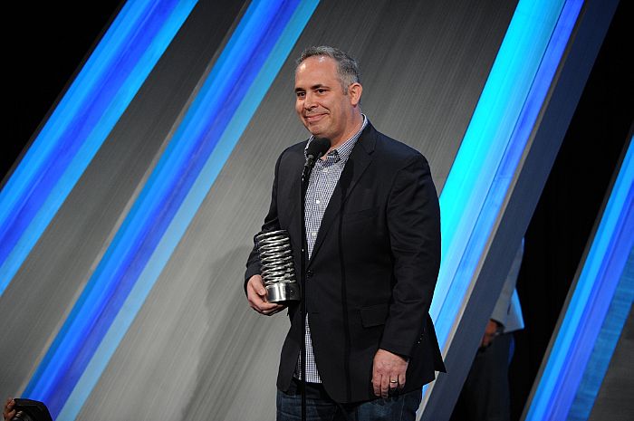Jeff Brecker, Managing Director of R/GA at the 18th Annual Webby Awards