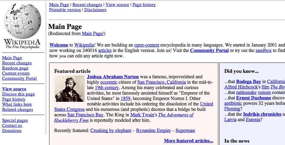 2004 Nominee for Best Practices in Web