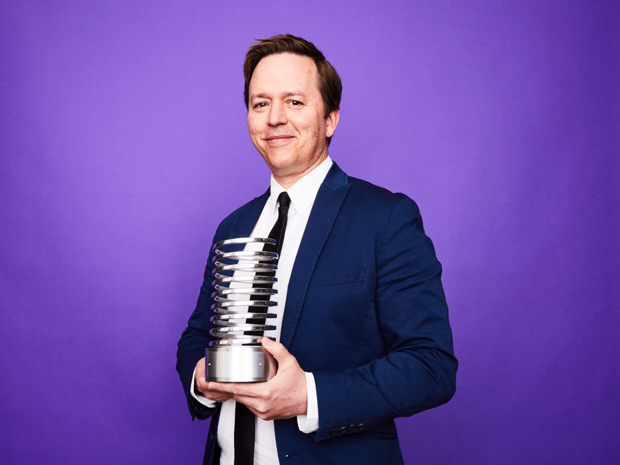Wieden+Kennedy at the 23rd Annual Webby Portrait Studio: Jason Bagley.