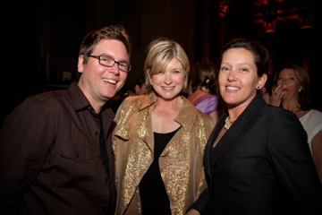 Biz Stone with Martha Stewart at 13th Annual Webby Awards
