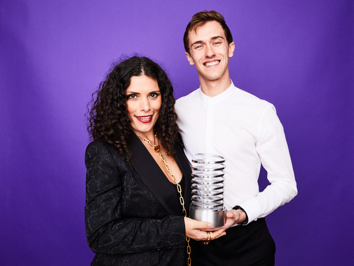 Spotify at the 23rd Annual Webby Portrait Studio (Andon Espeseth, Chani Nicholas)
