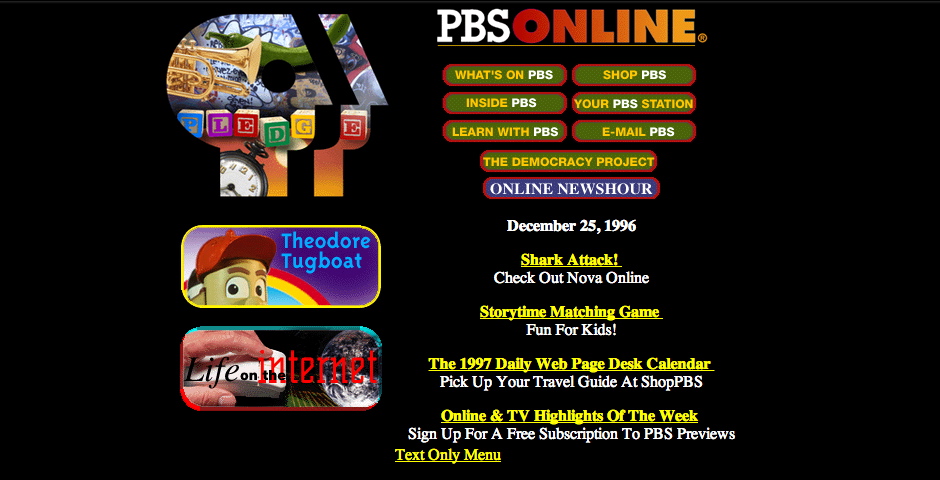 PBS Online (Nominated 1997)