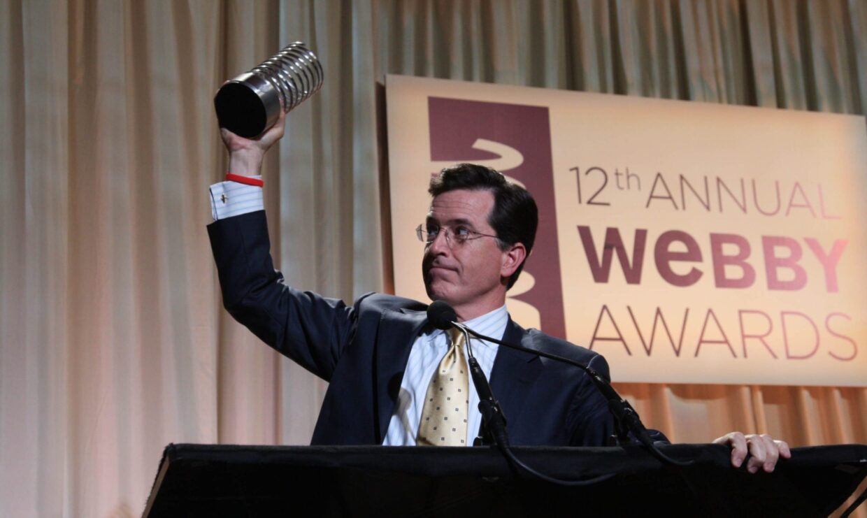 Stephen Colbert at The Webby Awards