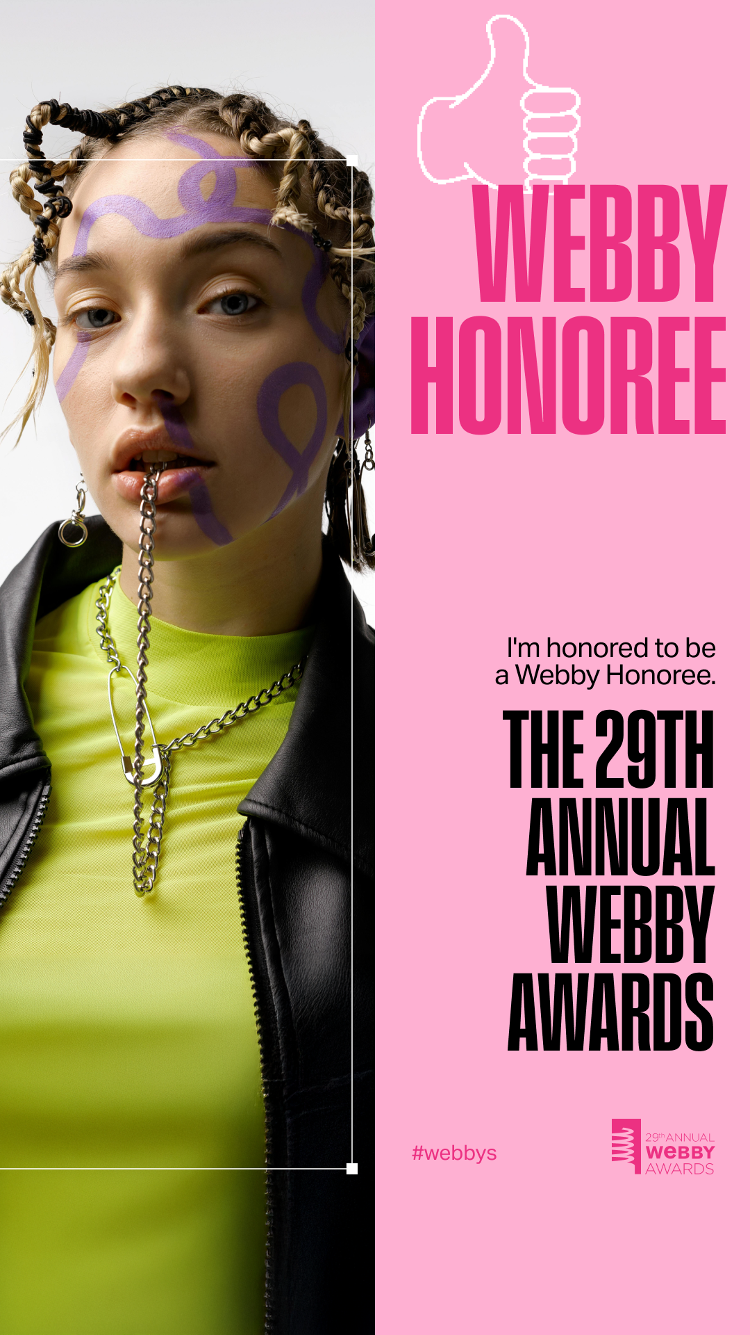 I\'m honored - Honoree Story Template 1