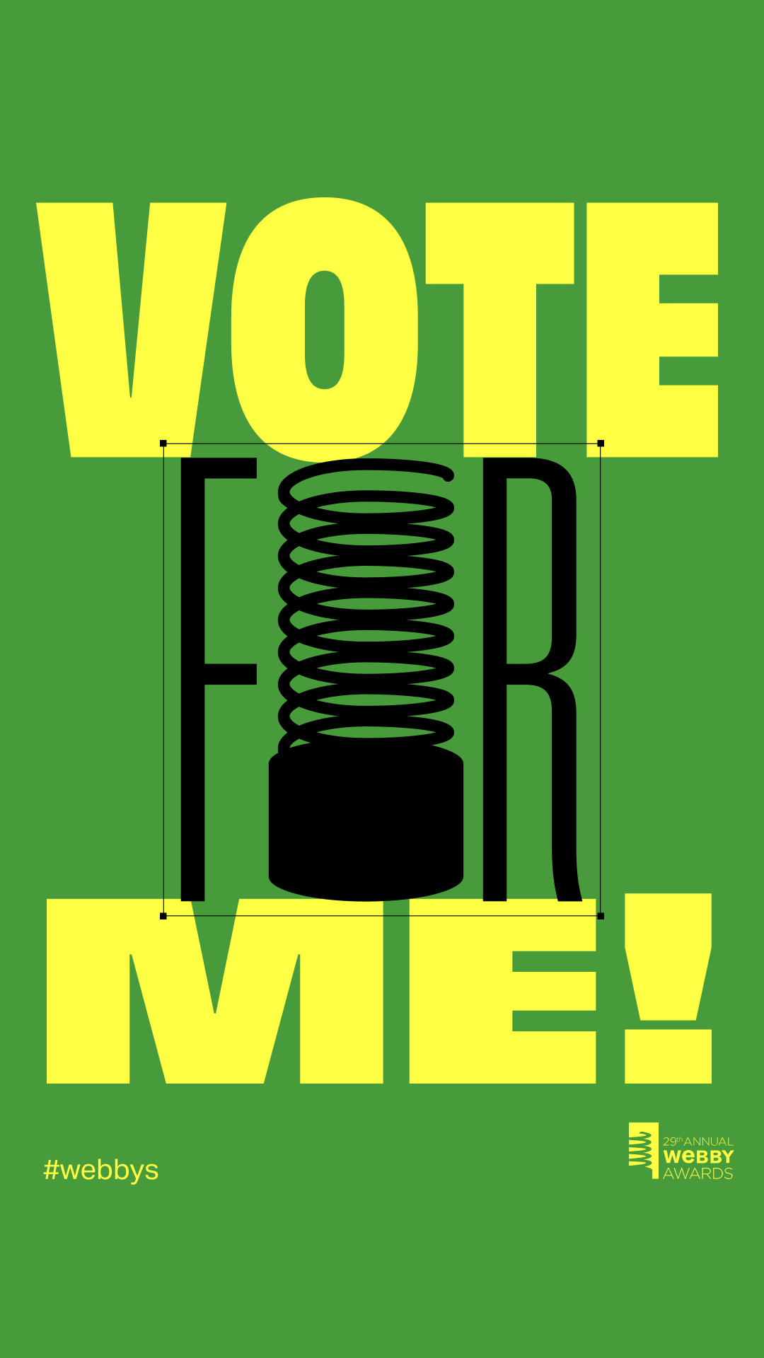 Vote For Me Green Story