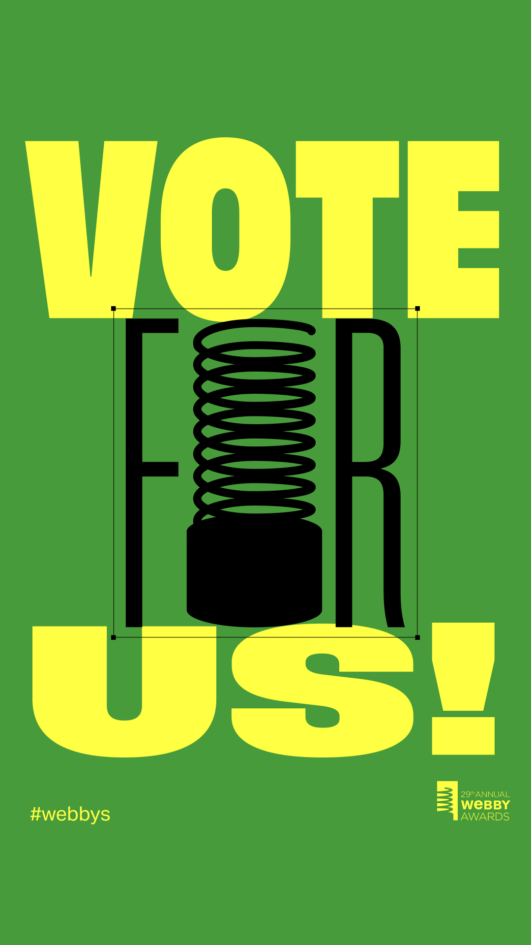 Vote For Us Green Story