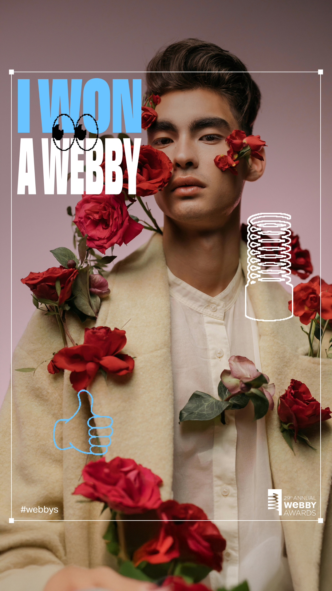 I Won A Webby - Full Bleed - Story